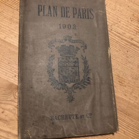 Plan de Paris. Anno 1903