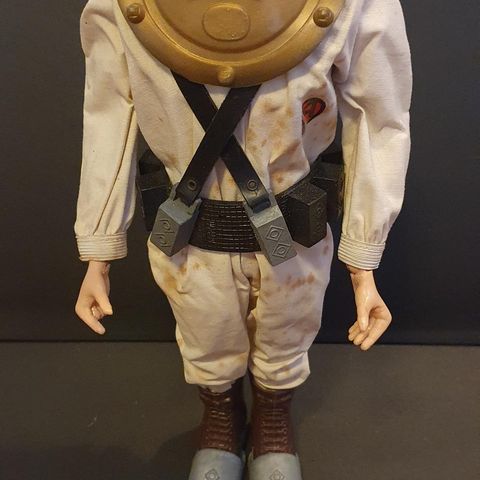 Vintage Dykker G.I.Joe. HK utførelse.  Fra 1960 tallet. 30cm høy.