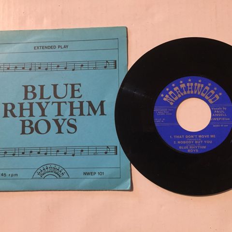 BLUE RHYTHM BOYS / BLUE RHYTHM BOYS - 7" VINYL  4-SPORS EP