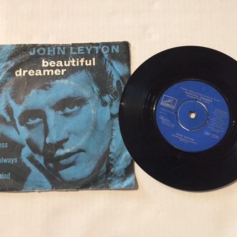JOHN LEYTON / BEAUTIFUL DREAMER - 7" VINYL SINGLE