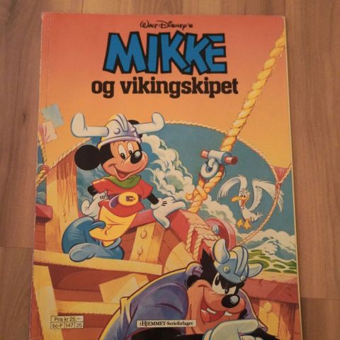 Mikke og Vikingskipet blad selges