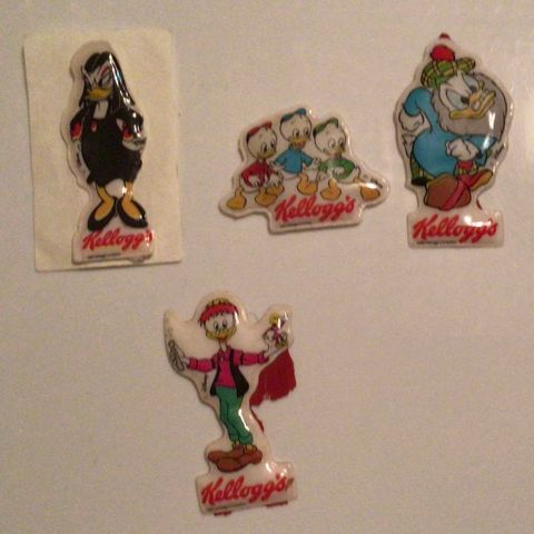 Kellogg’s Disney bobleklistremerker fra 1988