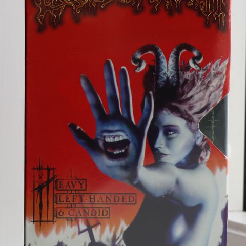 Cradle of Filth Heavy Left-handed & Candid Forseglet VHS