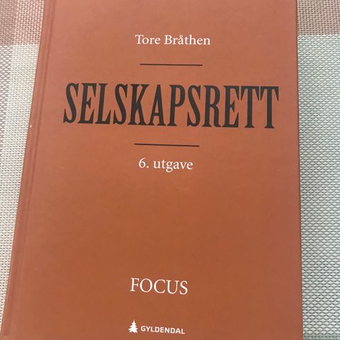 Selskapsrett 6.utgave 2019