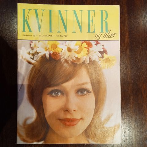 Kvinner og klær, magasin fra 1961