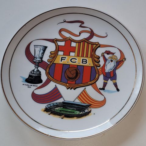 FC Barcelona porselen pyntegjenstand