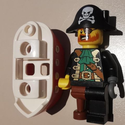 Ny Lego Pirates kaptein Red beard