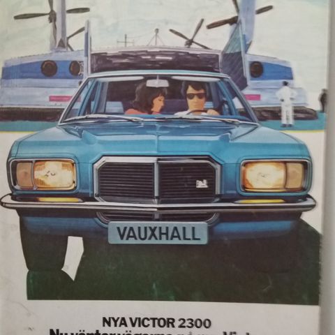 VAUXHALL Victor 2300 -brosjyre.