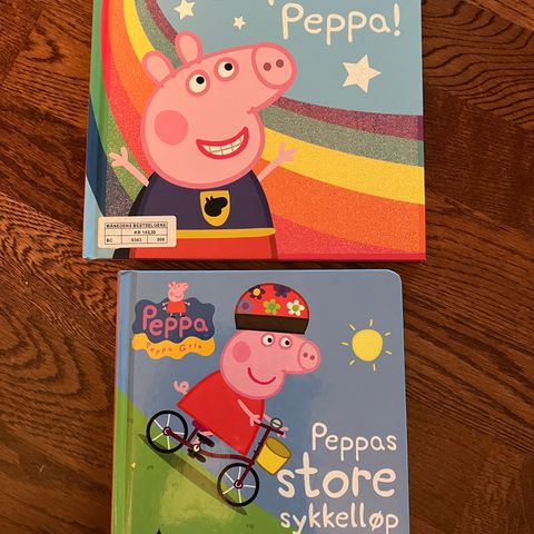 3 Peppa gris bøker