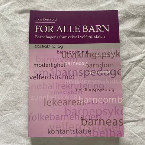 For alle barn - Tora Korsvold