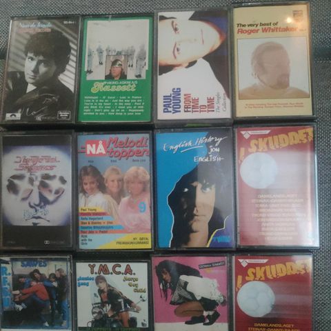 11 kassetter