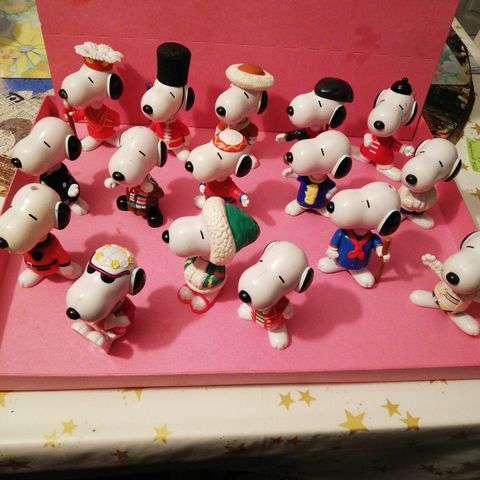 Vintage. Snoopy figurer