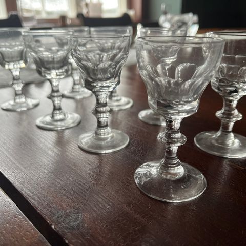 8 Brynhild drammeglass fra Hadeland