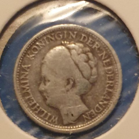 1/10 Gulden - Wilhelmina - Curacao Nederland 1944