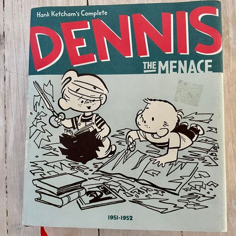 Dennis the menace tegneserie i bokform