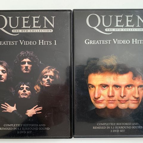 Queen Greatest Video Hits 1 og 2