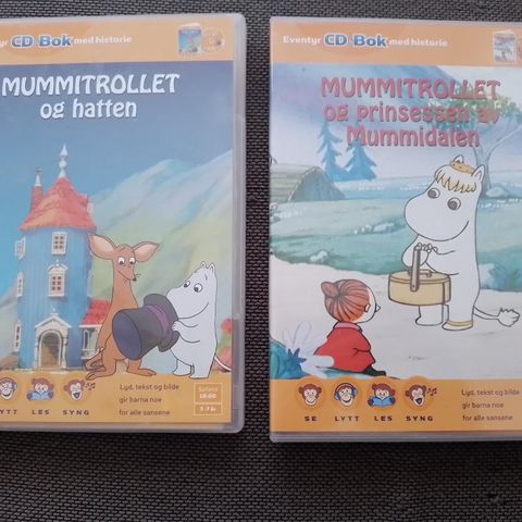 MUMMITROLLET CD & BOK