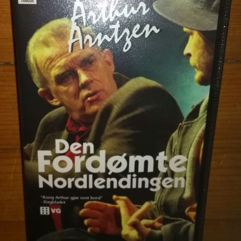 Oluf, Arthur Arntsen, med flere, humoristisk VHS, «den fordømte nordlending».