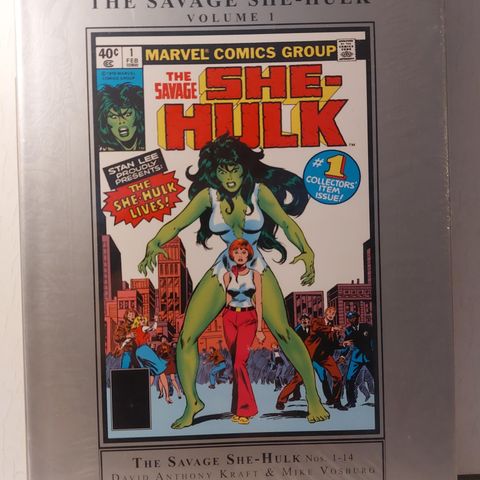 The Savage She-Hulk  vol 1   Marvel Masterworks   Ny i plast