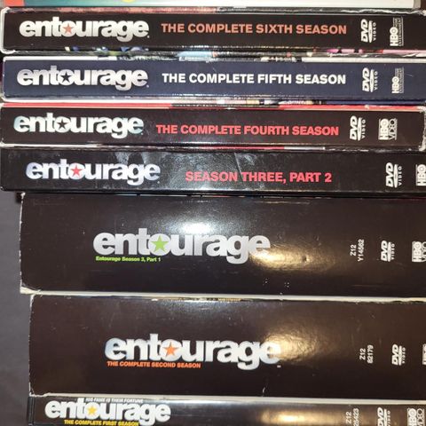 Entourage sesong 1-6 OG filmen!