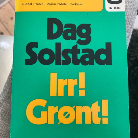 IRR! Grønt av Dag Solstad