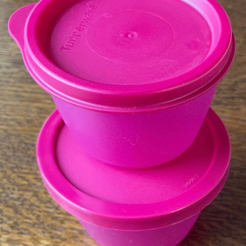 Tupperware Duo Begre (2) 1,1 dl og 1,5 dl