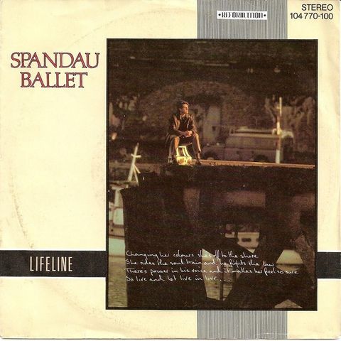Spandau Ballet – Lifeline ( 7", Single 1982)