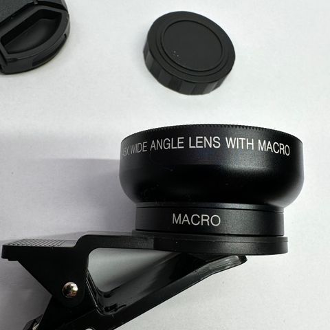 2-in-1 Wide Angle and Macro Lens til iPhone