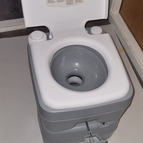 Engangstoalett portabelt kjemisk toalett fra Biltema