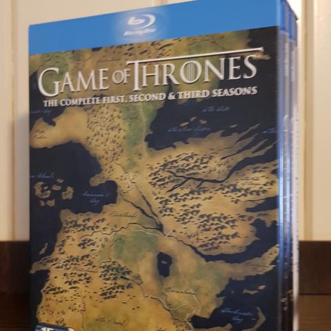 Game of Thrones Sesong 1, 2,3 Blu-ray