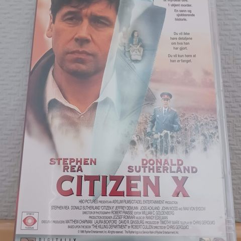 Citizen X - Krim / Drama (DVD) –  3 for 2
