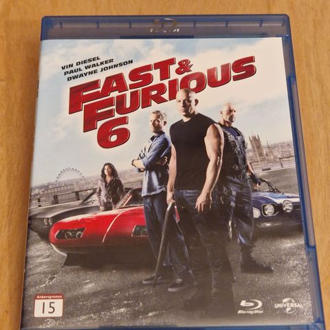 Fast & Furious 6  ( BLU-RAY )