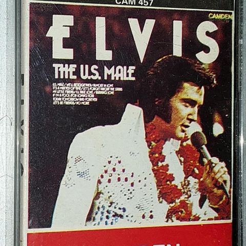 KASSETT.ELVIS.THE U.S. MALE.