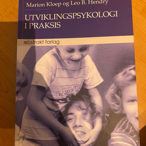 Bok: utviklingspsykologi i praksis