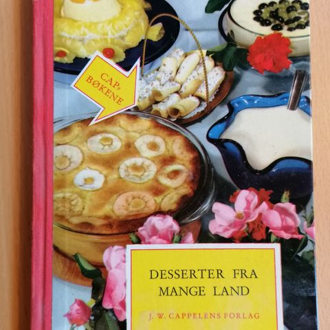 Kokebok fra 50-tallet: Desserter fra mange land