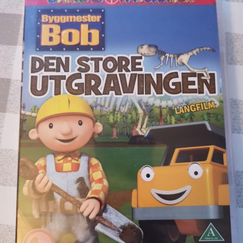 Byggmester Bob: Den store utgravingen (DVD, i plast)