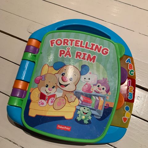 Fortelling på rim interaktiv bok