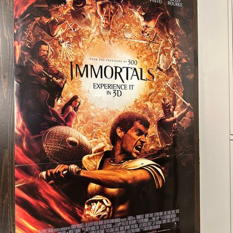 Immortals kinoplakat