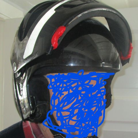 NoLan MC-hjelm.   2 stk.  Str. 58 og  Str. 56. Racing Lem Helmets