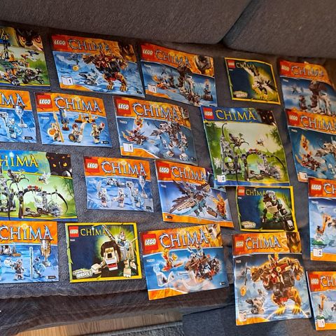 🦁 Lego Chima bruksanvisning