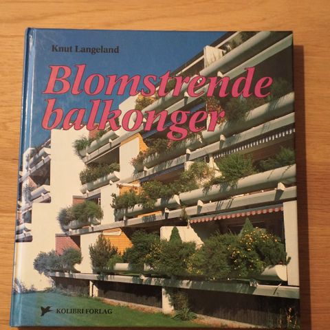 Blomstrende balkonger bok selges