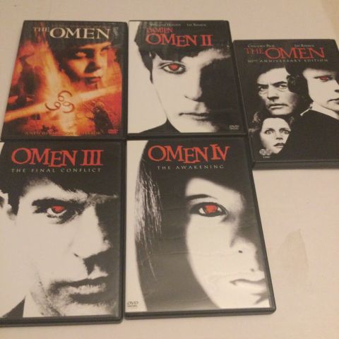 The Omen Collection.        Norske tekster