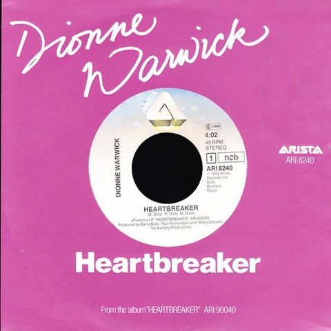 Dionne Warwick – Heartbreaker ( 7", Single 19829