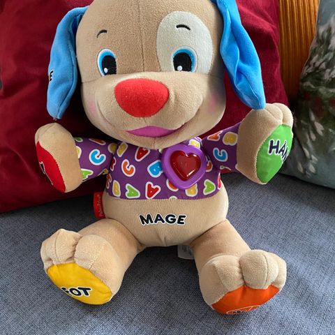 Fisher-Price interaktiv bamse med lyd