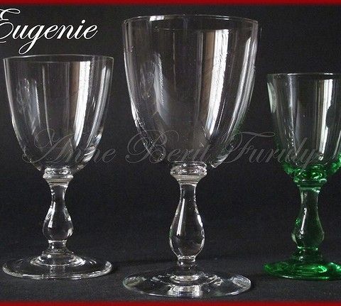 Hadeland glass Eugenie C glat 1874-1909.