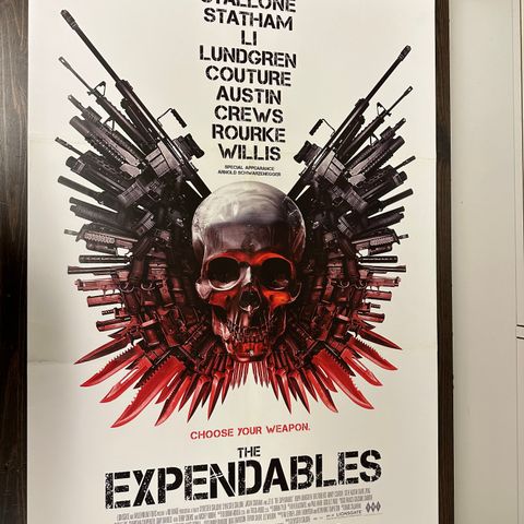 Expendables kinoplakat