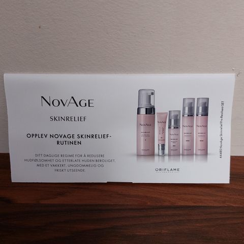 Novage Hudpleiesett Skinrelief -Reduserer  hudfølsomhet / For Sensitiv hud