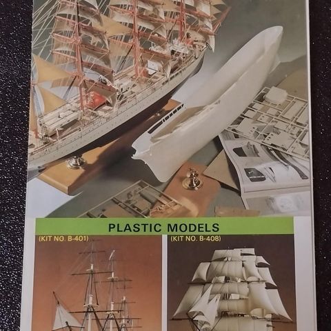 Brosjyre fra IMAI for Model Ship Kits