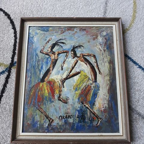 Maleri  35 × 30 cm