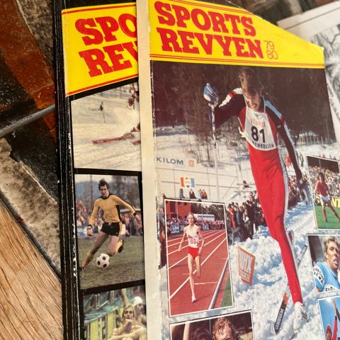 Bøker, Sportsrevyen 1976 og 1979/80 gjennomillustrert